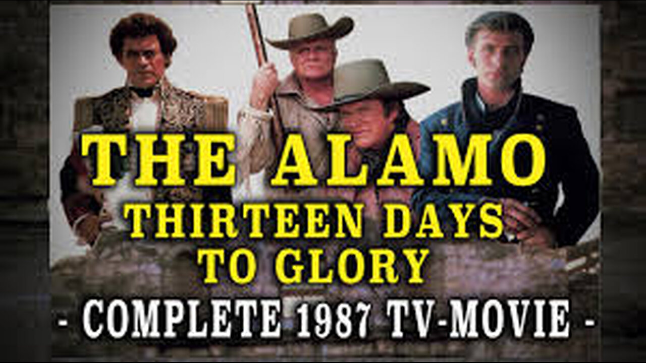 The Alamo Thirteen Days To Glory (Tv Movie 1987) Ai Enhanced