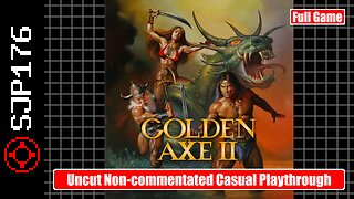 Golden Axe II (Mega Drive)—Full Game—Uncut Non-commentated Casual Playthrough