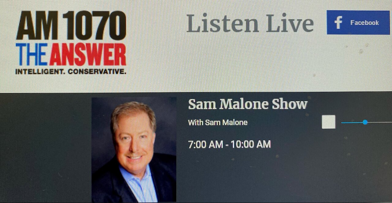 Dr. Hotze’s Radio Interview w/Sam Malone Regarding Adverse Events from Experimental COVID Injection