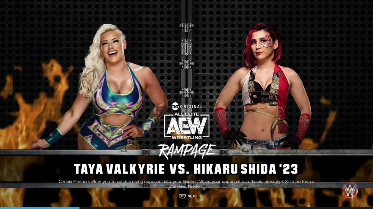 AEW Rampage Taya Valkyrie vs Hikaru Shida