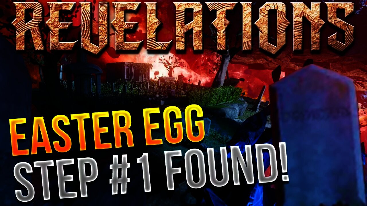 Revelations Easter Egg Step #1 - Character Grave Stones! Revelations (Black Ops 3 Zombies)