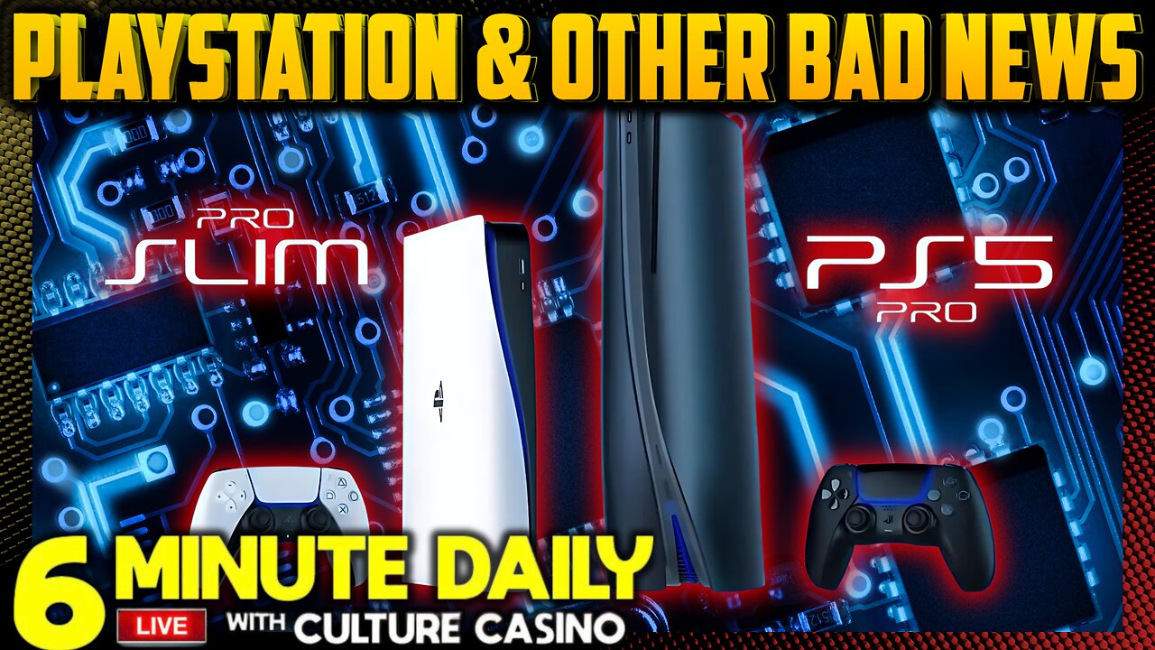 PlayStation Announcement Disaster- 6 Minute Daily - Every Weekday - September 11th