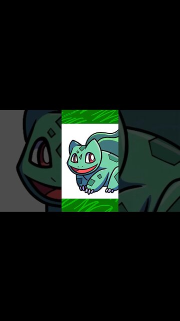 How to Draw a Bulbasaur FAST