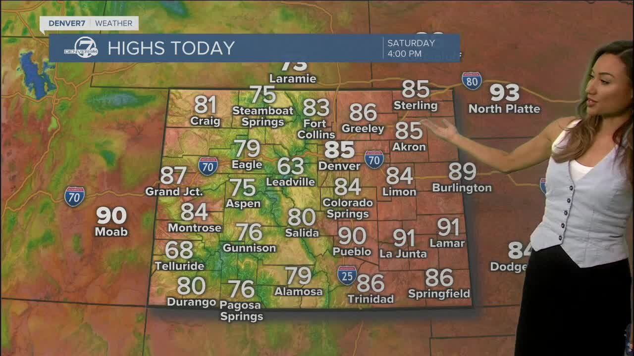 Saturday's Forecast