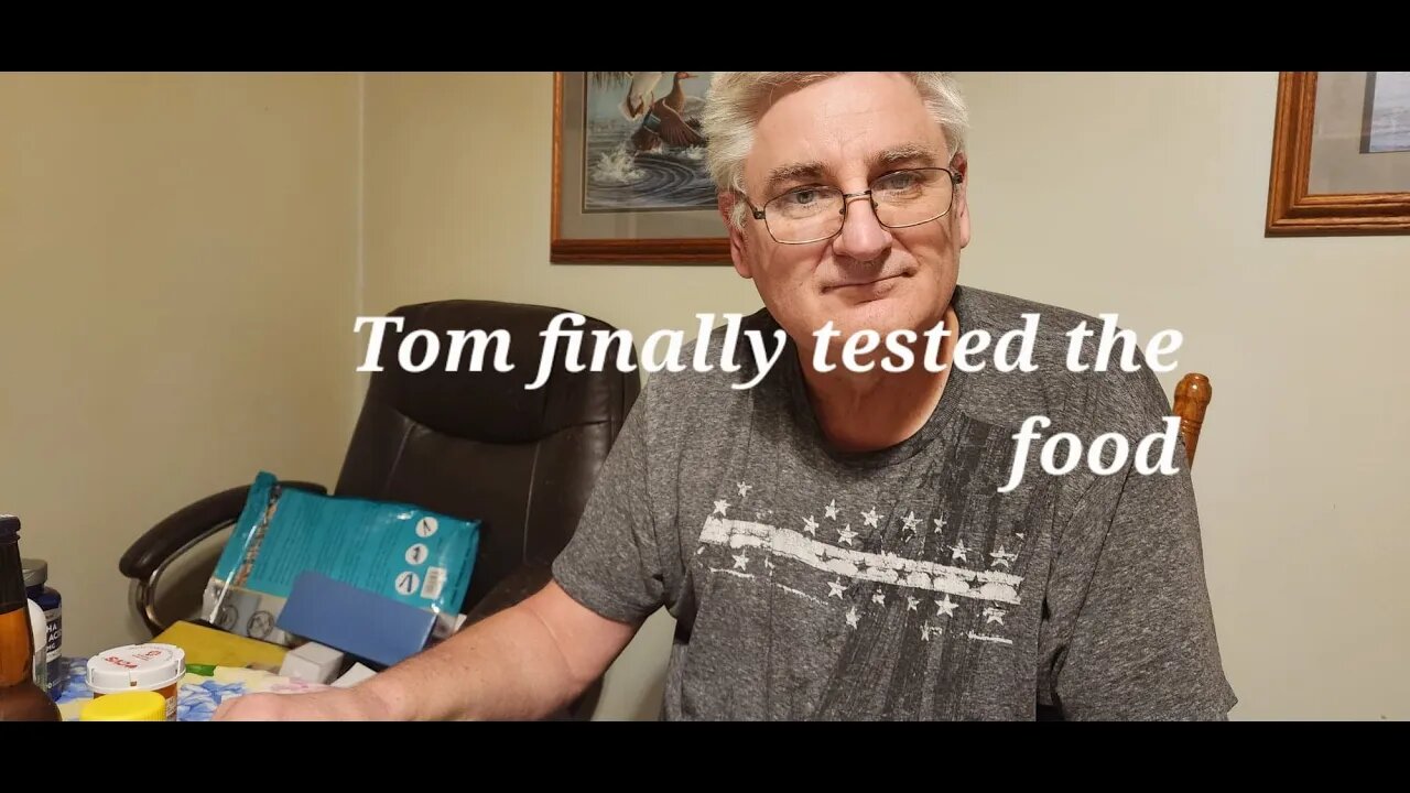 Tom got to try the food yahoo