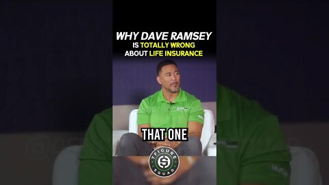 Why DAVE RAMSEY is TOTALLY WRONG About Life Insurance 🔥🤡