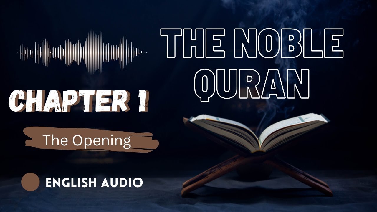 Quran in English | Chapter 1 | The Opening