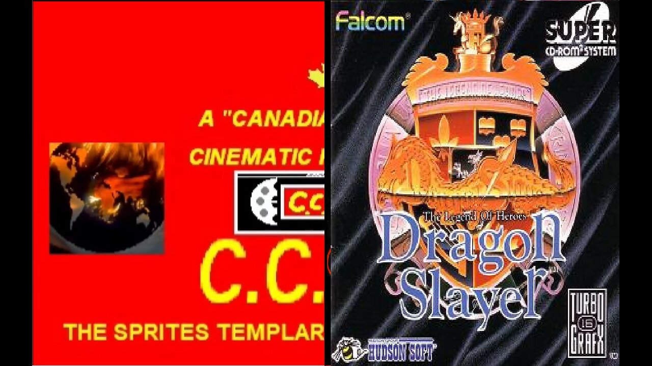 Dragon Slayer - The Legend of Heroes (TG-16 CD) 9/9 RAMBLE