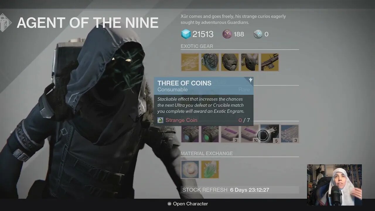 Destiny 1 D1 Xur Location May 20, 2022 05/20/2022