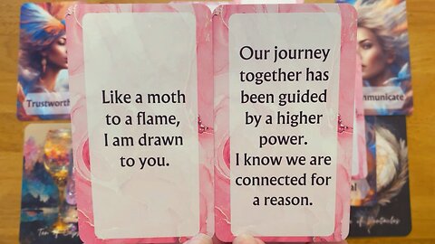 I AM DRAWN TO YOU LIKE A MOTH TO A FLAME 🔥 MESSAGE FROM YOUR PERSON 💝 (COLLECTIVE LOVE READING) 💖