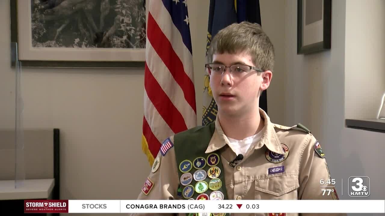 Positively the Heartland: Eagle Scout project honors veterans