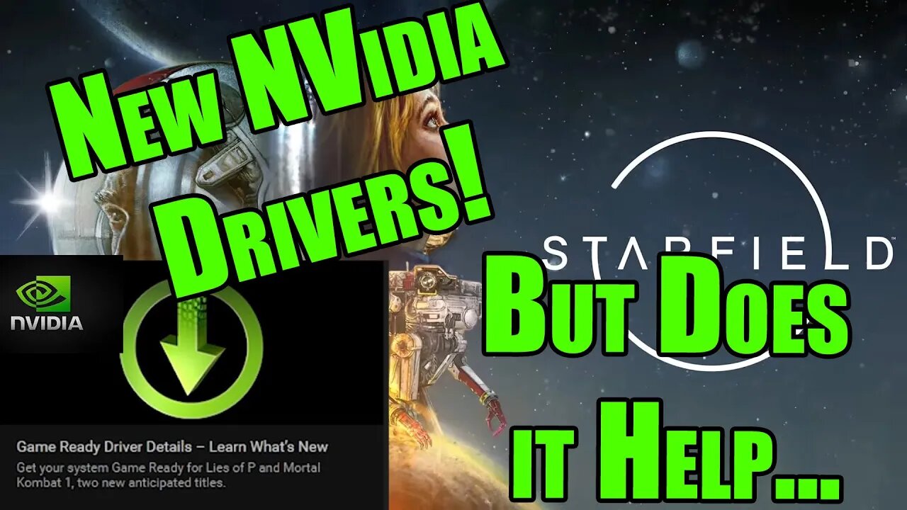 New NVidia Drivers! Let's Test Them with Starfield | RTX 2080 Super