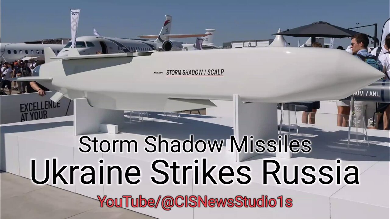 Ukraine Strikes Russia with Storm Shadow Missiles | CISNewsStudio1s