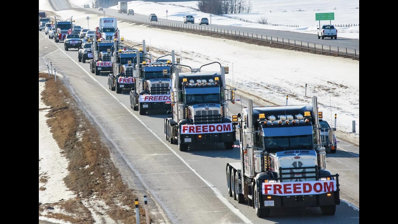 Canadian Truckers - A Song For Freedom