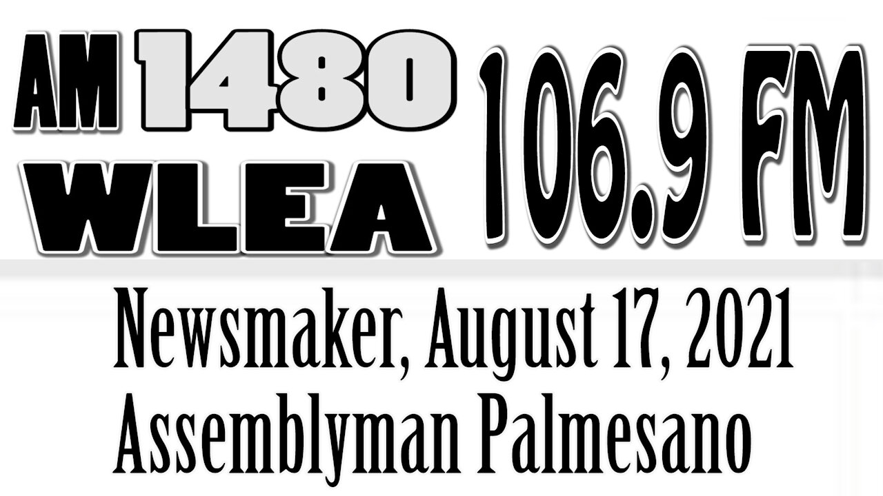 Wlea Newsmaker, August 17, 2021, Assemblyman Phil Palmesano