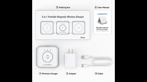 Nano 3 in 1 Wireless Charger for iPhone