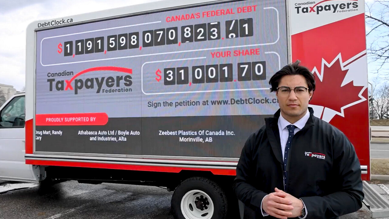 Canada's National Debt Clock comes to Toronto