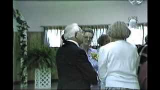 Hazel and Clifton at their 50th Anniversary celebration