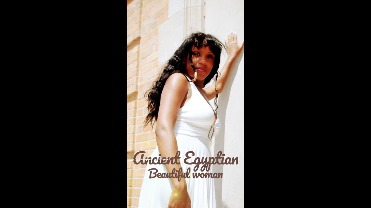 Ancient Egyptian Beautiful Black Queen