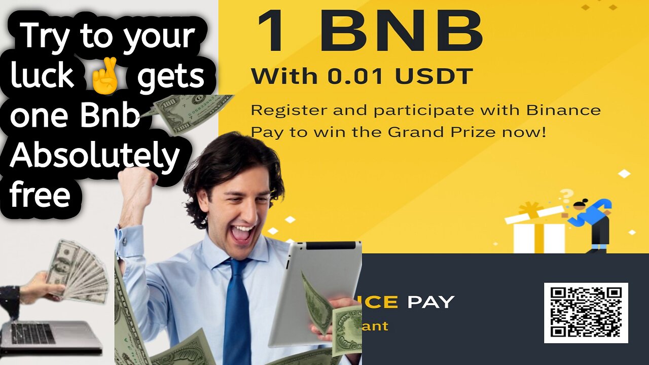 BINANCE ONE DOLLAR GAME GETS One BNB FROM 0.01USDT IN YOUR WALLET