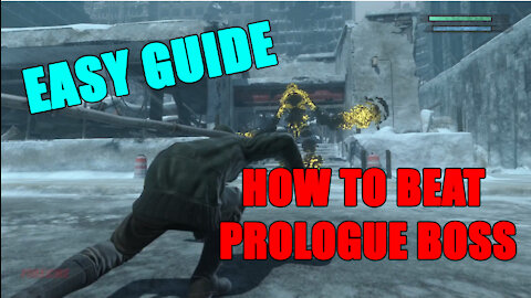 How to beat 1st Shade Boss at Prologue - Nier Replicant