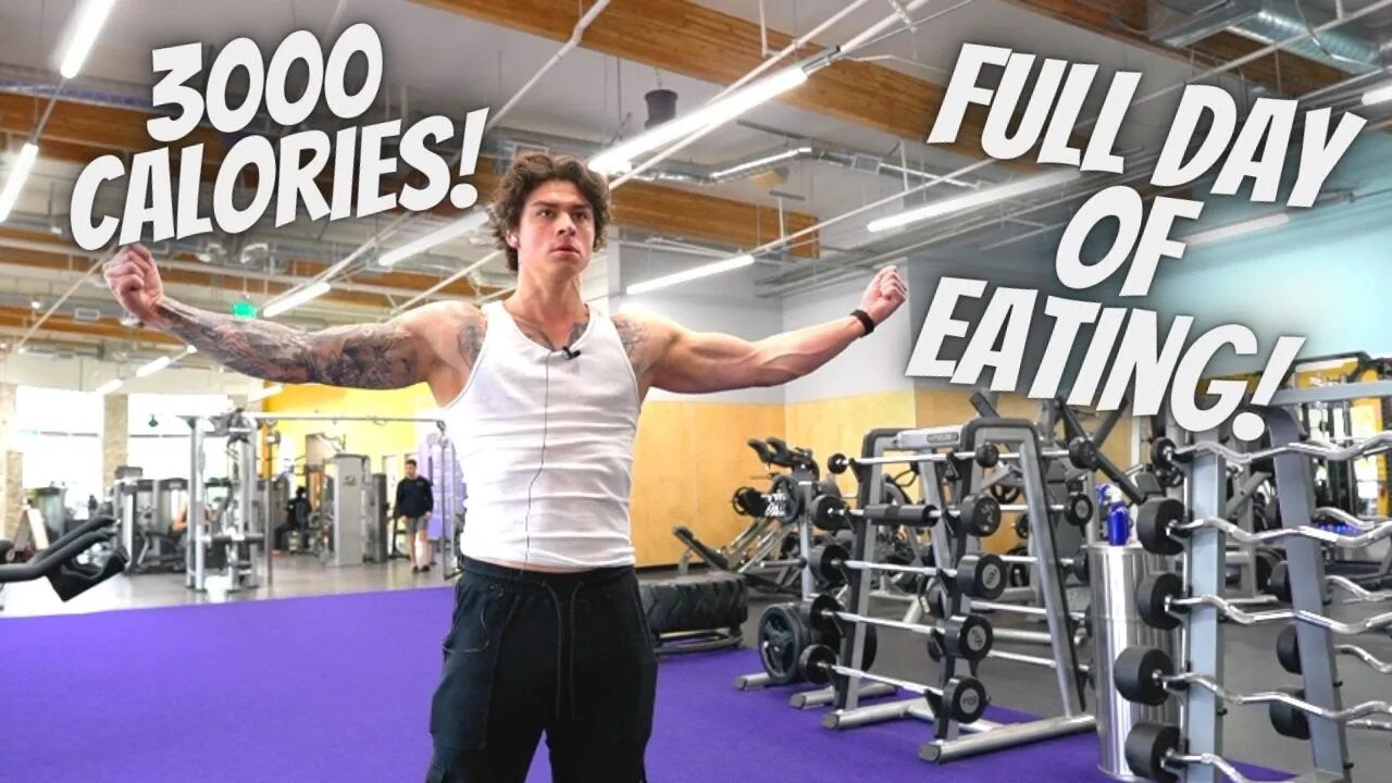 Full Day Of Eating! (3000 Calories | What I Eat To Stay Lean Year Round)