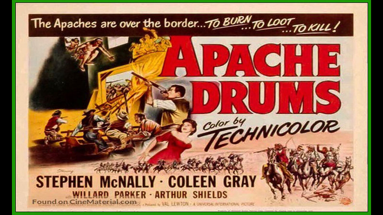 Apache Drums (Movie Trailer) 1951