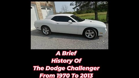 A Brief History Of The Dodge Challenger From 1970 To 2013