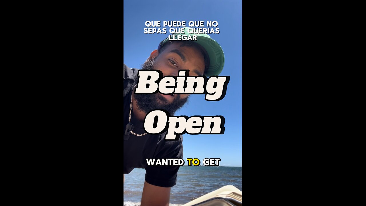 Being Open