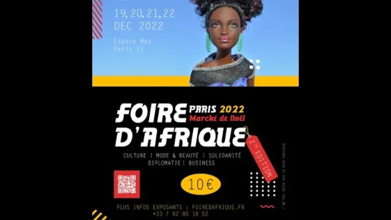 Teaser Foire d'Afrique Paris 2022