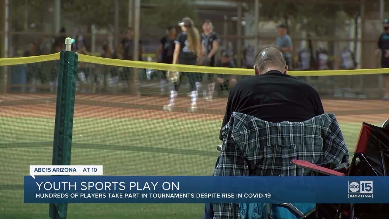 Parents weigh in as youth sports take over Valley amid COVID spike