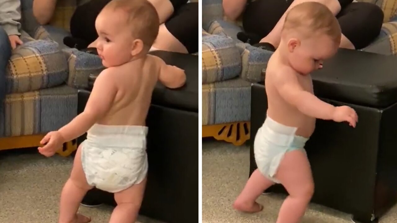 Dancing Baby Shows Off Hysterically Adorable Dance Moves