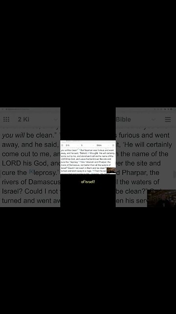 Naaman Had to Be Humble