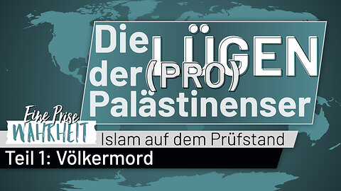 Die Lügen der Pro-Palästinenser: Teil 1. Völkermord durch Israel