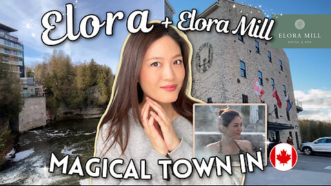 Exploring Elora Ontario's hidden gem! (Elora gorge, hot pool, and Elora Mill)