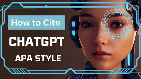 How to Cite ChatGPT APA Style