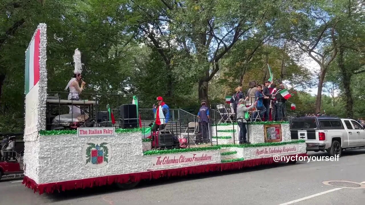 LIVE: NYC Columbus Day Parade