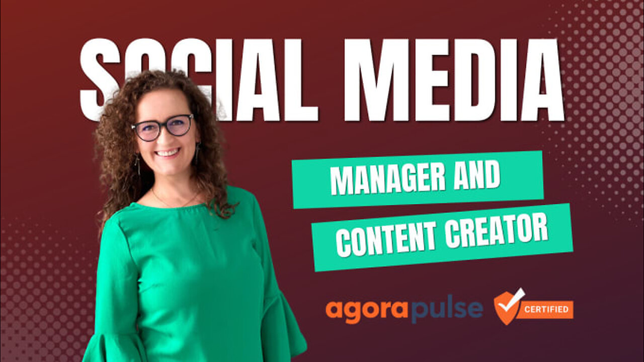 I will be your monthly social media manager and content creator