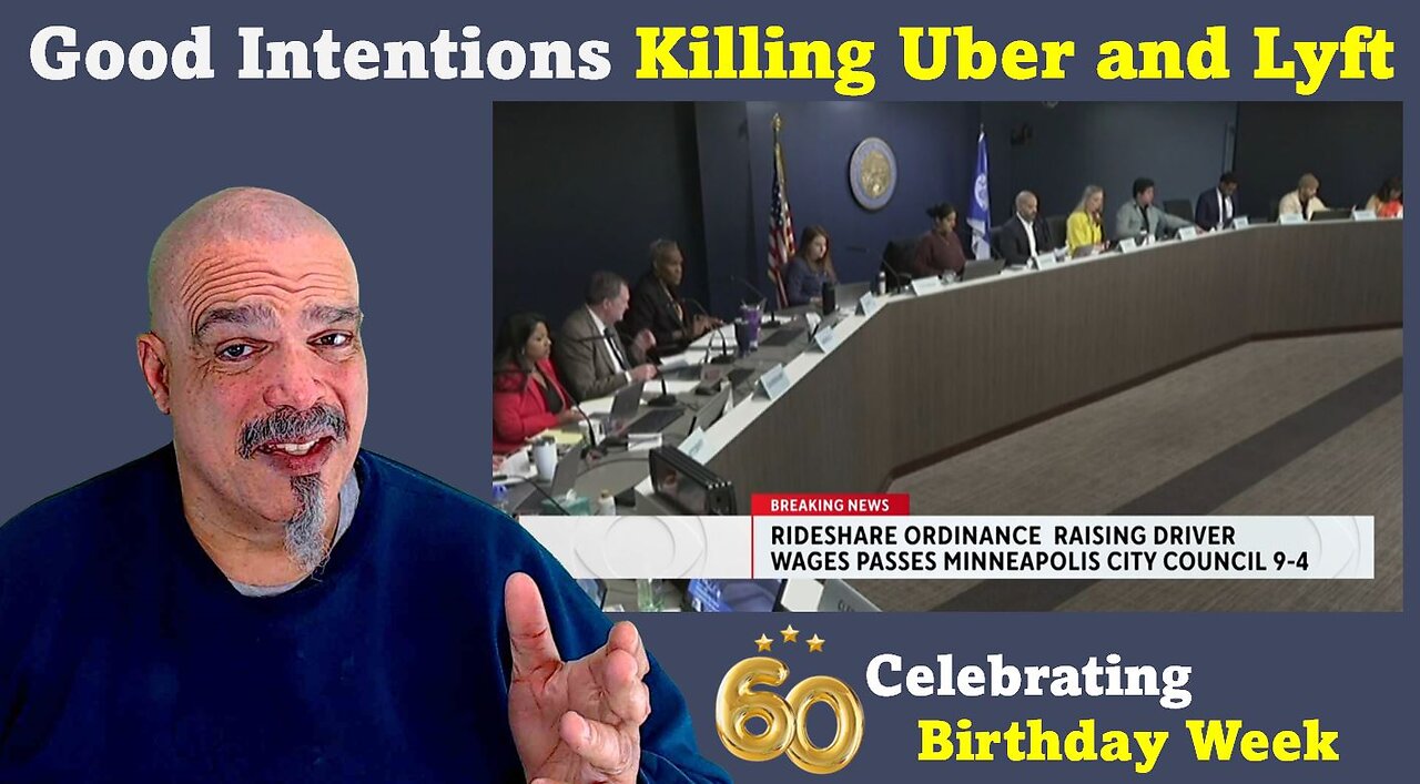 The Morning Knight LIVE! No. 1256- Good Intentions Killing Uber and Lyft and BIRTHDAY WEEK!