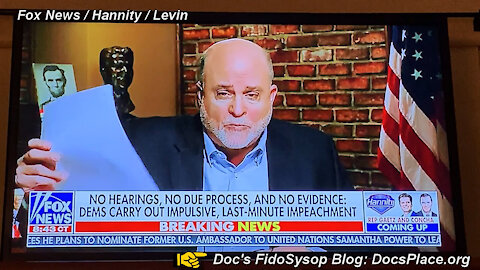 Mark Levin Exposes Nancy Pelosi Sham Impeachment Of President Trump