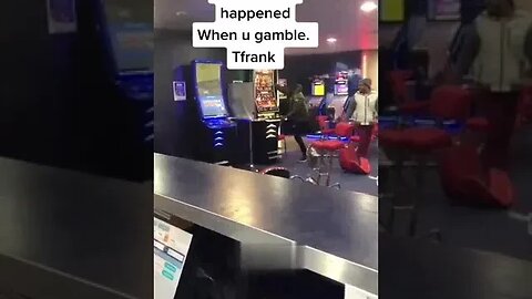 Guy Smashes The Slot Machines After They Take His Entire Paycheck 👀