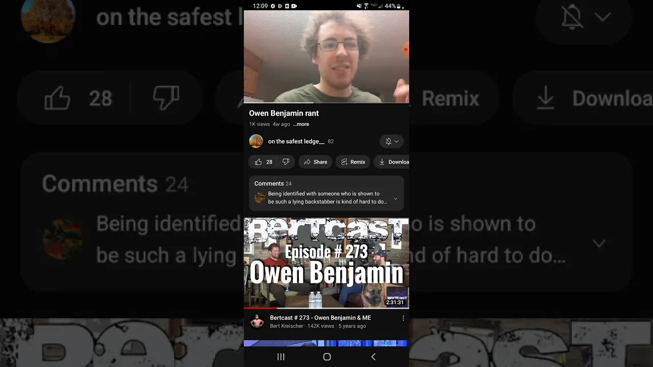 Reaction: Owen Rant by @onthesafestledge_9809