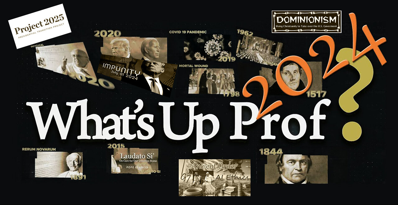 What-s Up Prof? - Ep204-Then & Now: History Will Repeat Itself[Dan11] by Walter Veith & Martin Smith