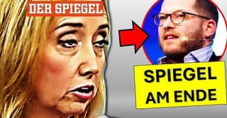 LÜGE FLIEGT AUF🚨 SPIEGEL CHEF-IDEOLOGIN AMANN VON JULIAN REICHELT LIVE ENTLARVT