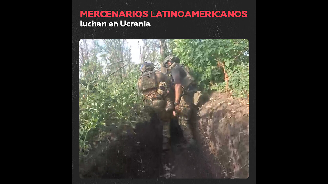 Mercenarios latinoamericanos en Ucrania se enzarzan en un tiroteo