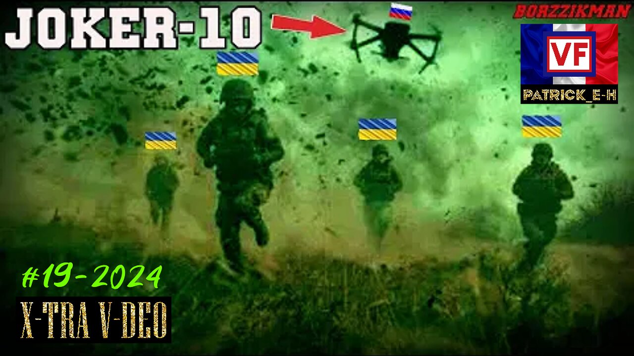 Le nouveau drone russe JOKER-10 a capturé 1 compagnie entière des F.A. ukrainiennes. X-TRA V-DEO #19