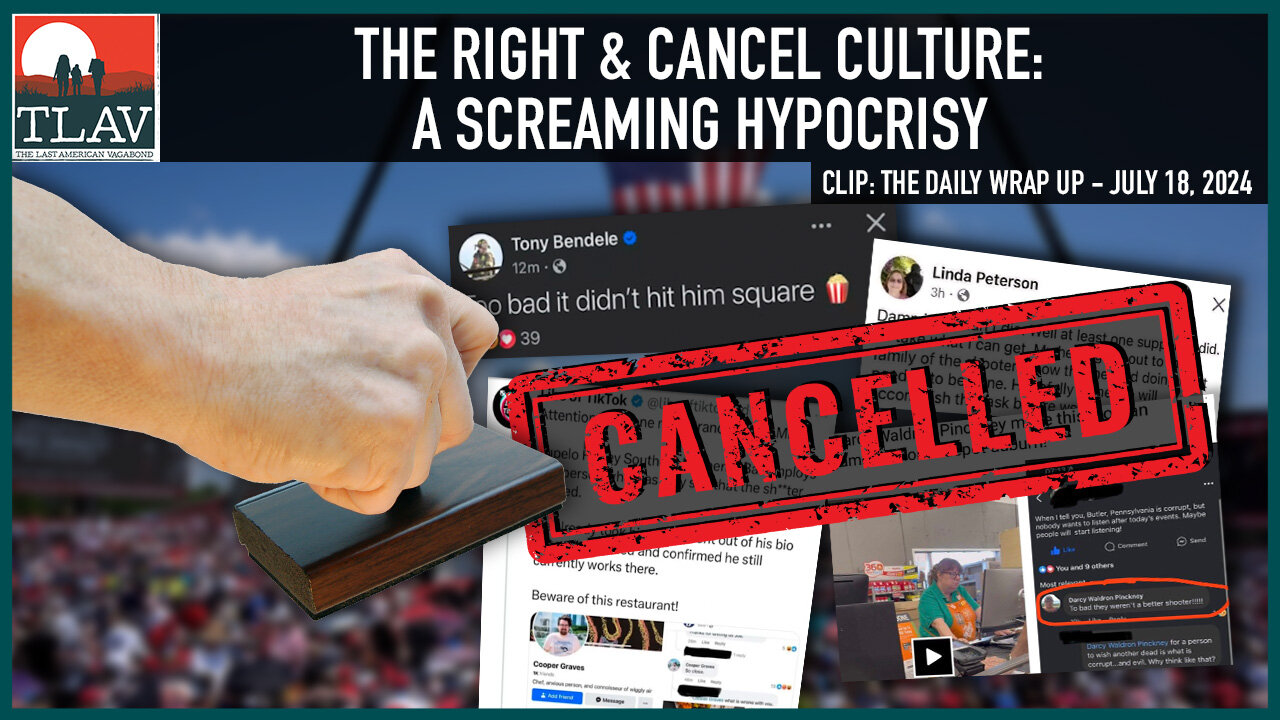 The Right & Cancel Culture: A Screaming Hypocrisy