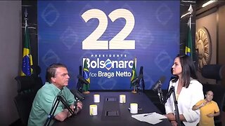 BOLSONARO AFIRMA QUE O MUNDO E APAIXONADO PELO O BRASIL