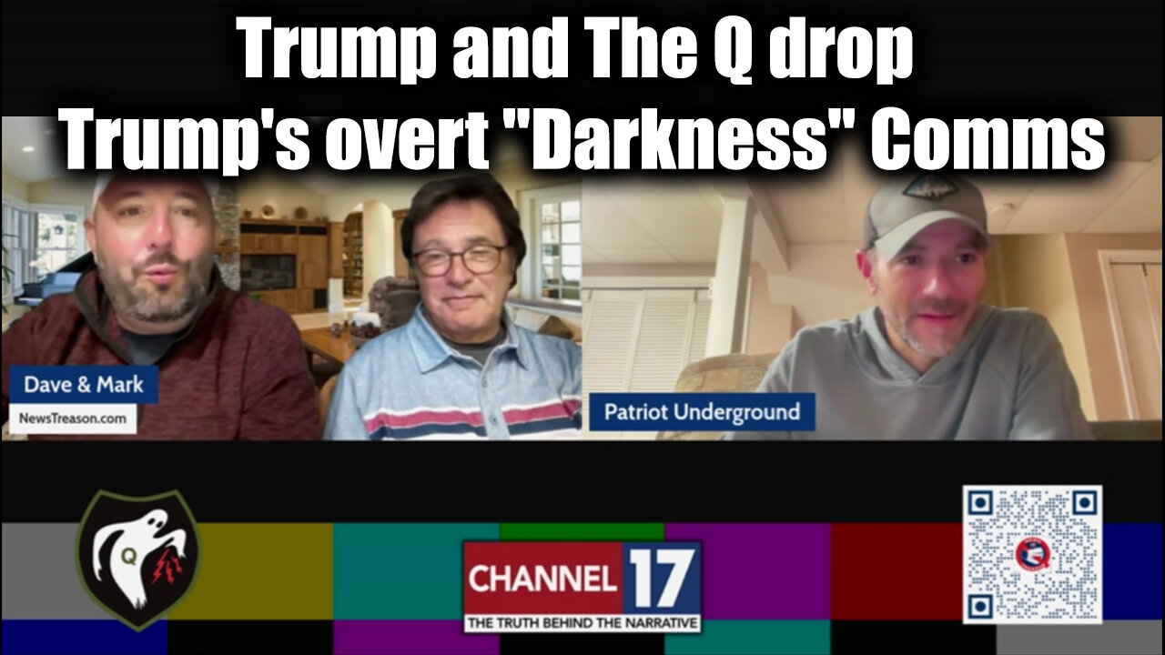 Trump and The Q Drop. Trump's overt "Darkness" Comms - Dave NewsTreason & PU Great Intel