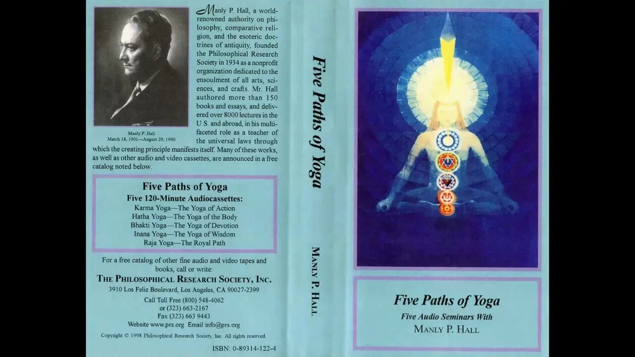 Manly P. Hall Five Paths of Yoga Inana Yoga the Yoga of Wisdom (Part 7)